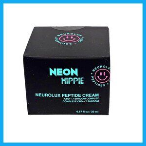 Neon Hippie Neurolux Peptide Cream 0.67 fl.oz. 20 ml. Travel Size New Sealed